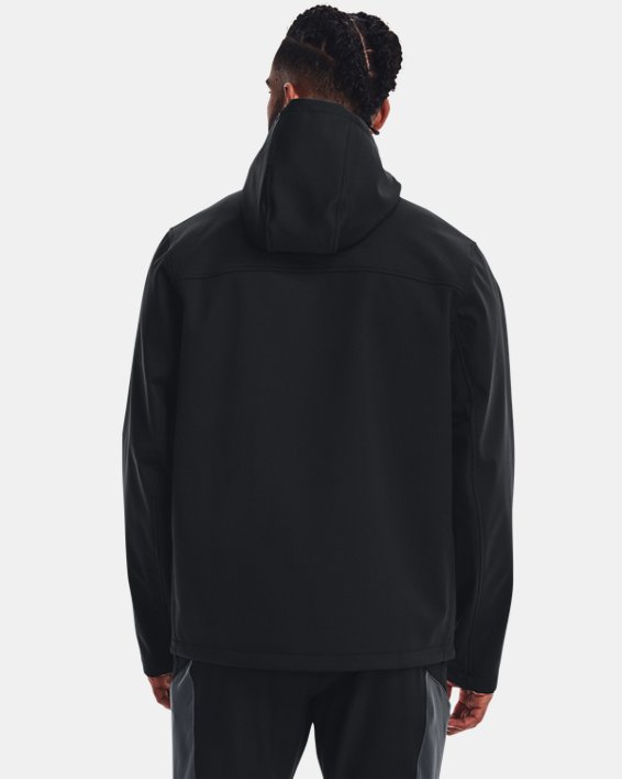 Men's UA Storm ColdGear® Infrared Shield 2.0 Hooded Jacket, Black, pdpMainDesktop image number 1